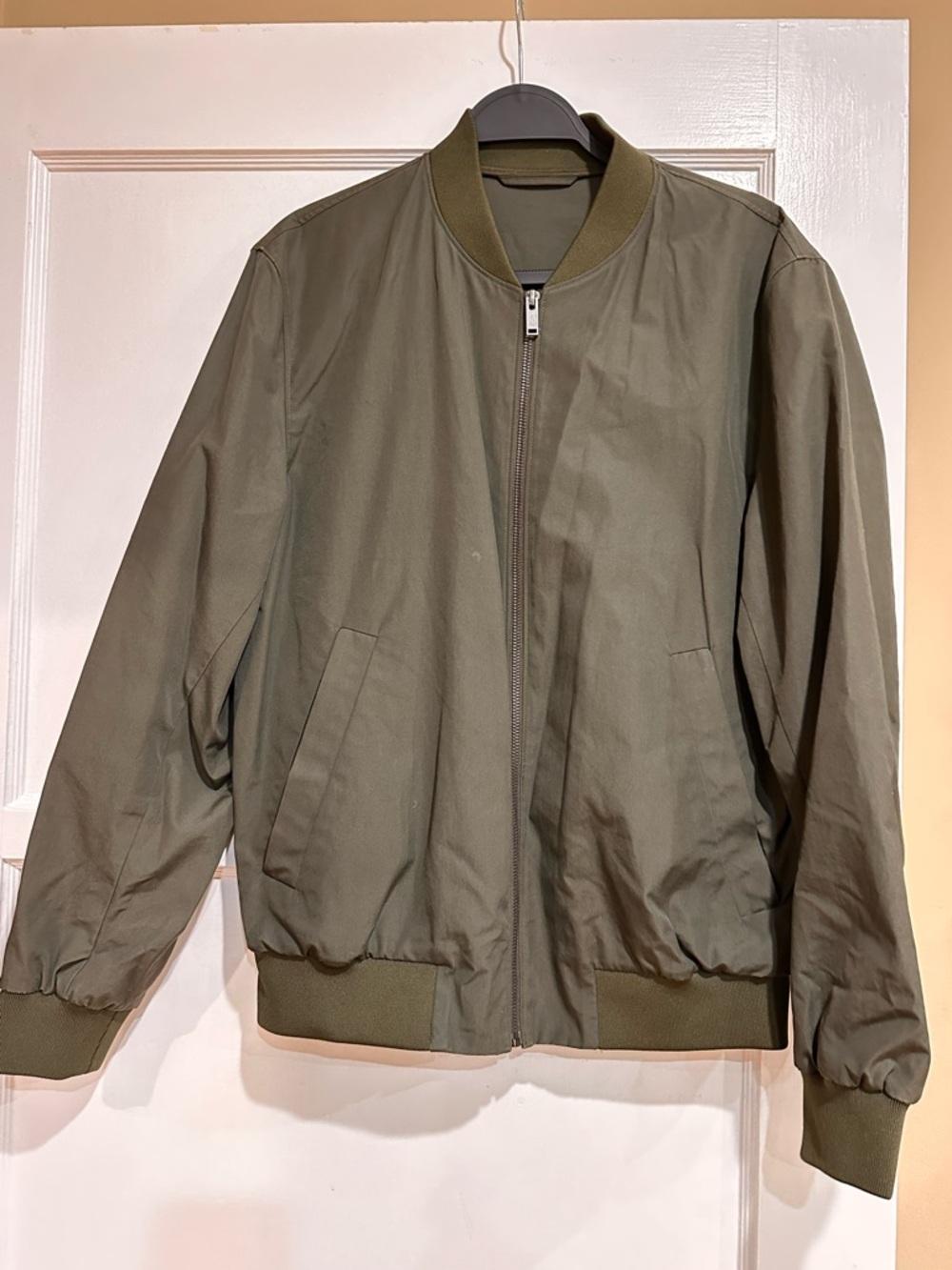 COS Olive Green Bomber Jacket